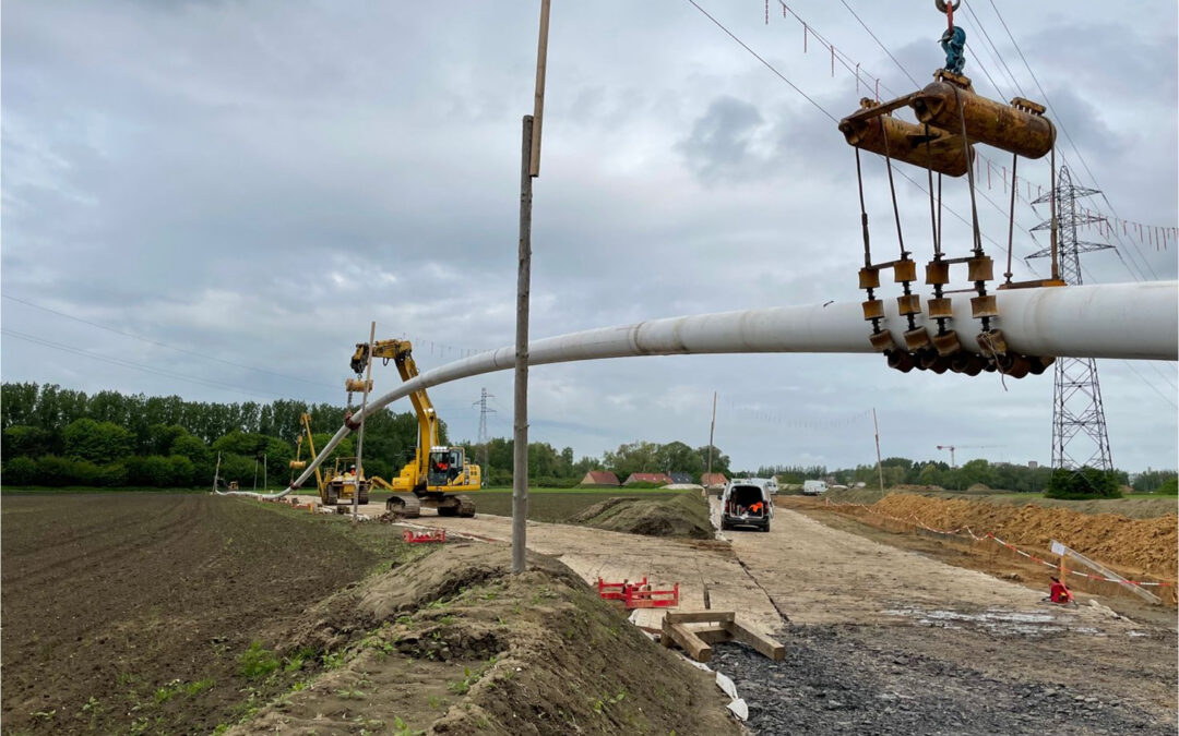 DN300 pipeline diversion in northern France