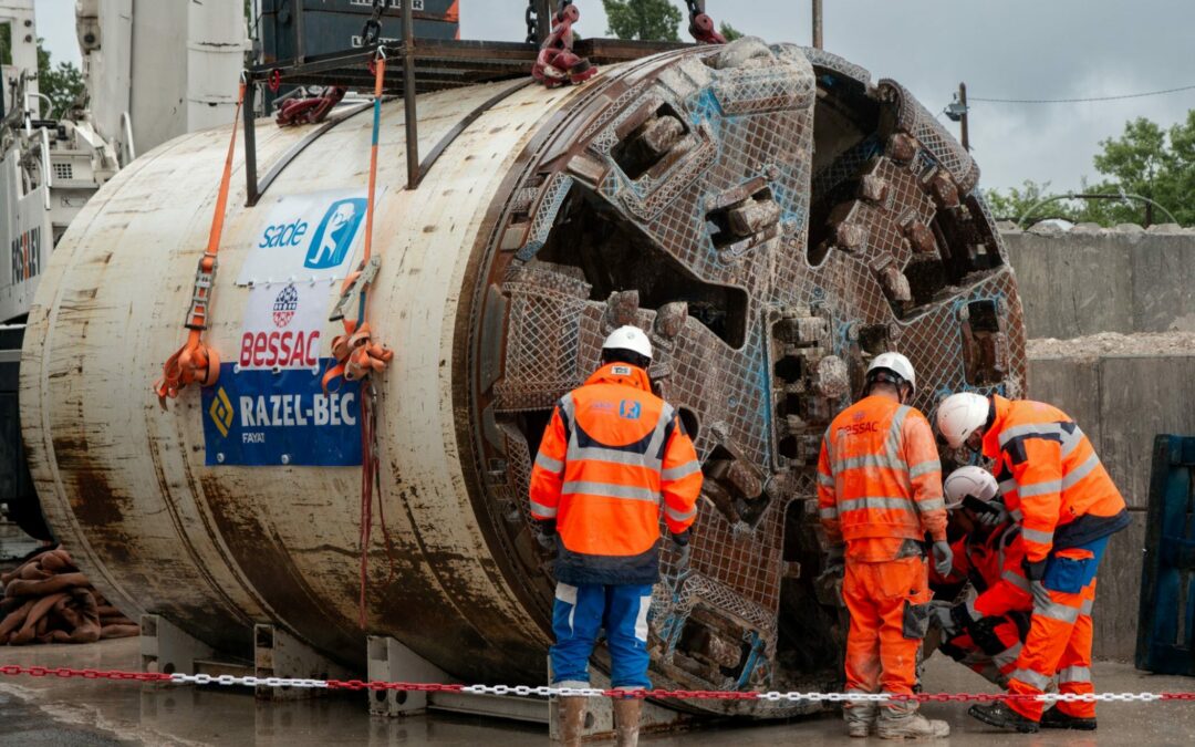 Le plus long tir de microtunnel en France