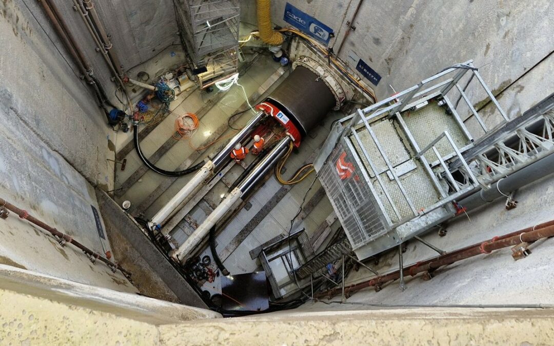 Projet CanaMarne : fin du dernier microtunnel AVN 1800