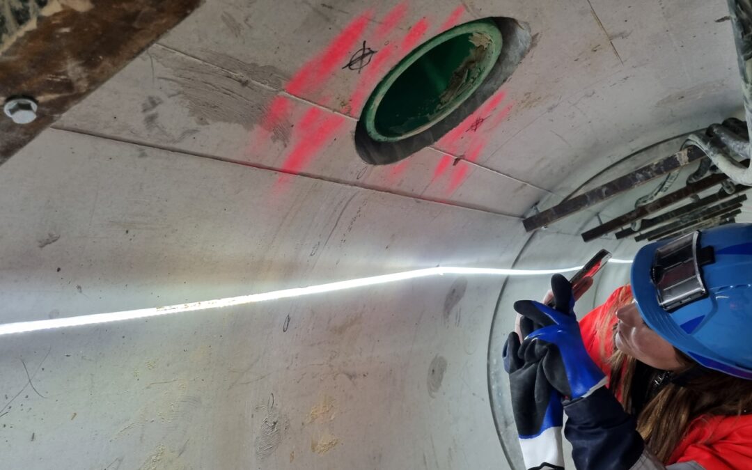 Drilling through the walls of a microtunnel ? Really ?