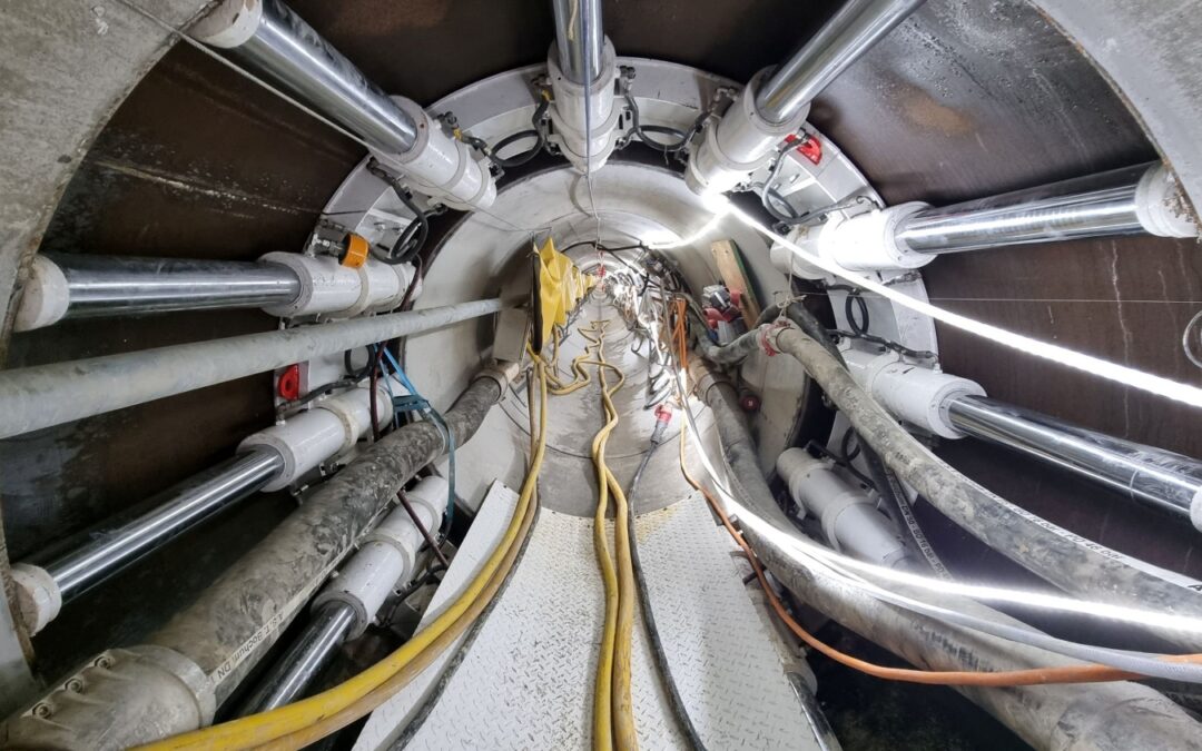 1300 m Mikrotunnelbau sichert strategische Gasversorgung